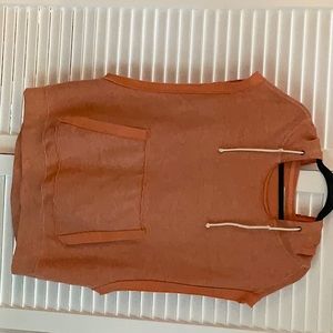 Free People sleeveless Hoodie